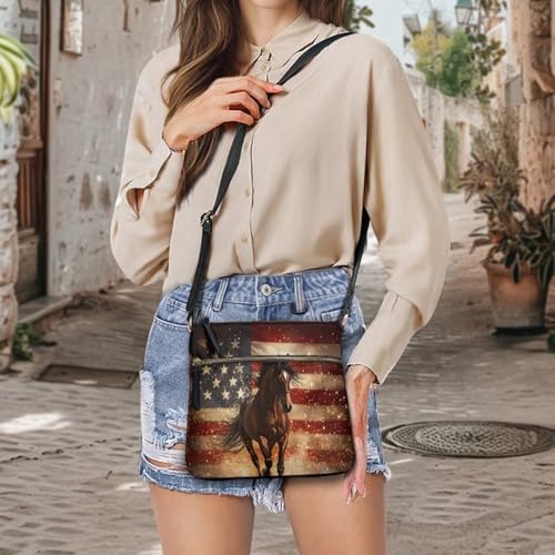 Image of Leather Purses for Women, Leather Hobo Bags for Women Travel Sling Purse Triple Zippered Pockets Shoulder Bag