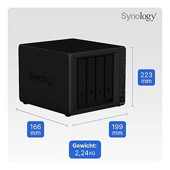 Synology Obudowa DS920+ 4 Bay Desktop NAS : Amazon.pl
