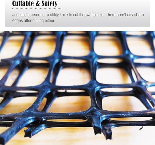Clôture en maille plastique réutilisable et robuste de 50 mètres - 7