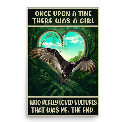 Turkey Vulture Wall Art Poster 12x18 Inches Unframed - There