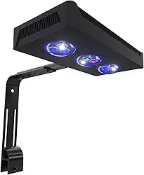 35W LED para Corais SPS/LPS, Luz Dimmable com Sunrise/Sunset/Moonlight, para Aquário Marinho e Nano Reef, Perfeito para tanques de água salgada e Nano Reef (10-24 polegadas, até 40 galões)