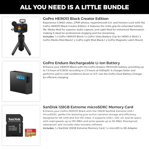 GoPro Hero 12 Black bundle