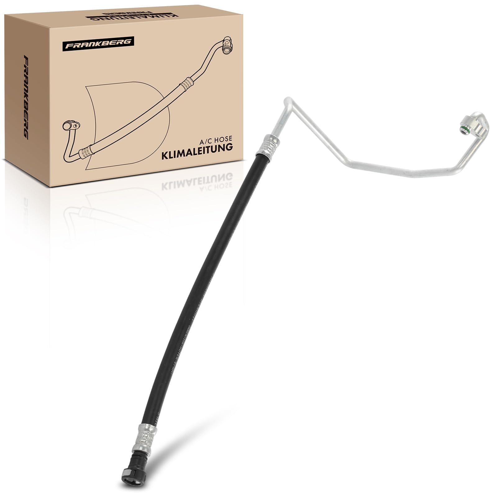 Frankberg Tubo di Carica Refrigerante Tubo per il Clima Compatibile con Grande Punto 199 1.2L 1.4L 2005-2015 Replace# 51751095