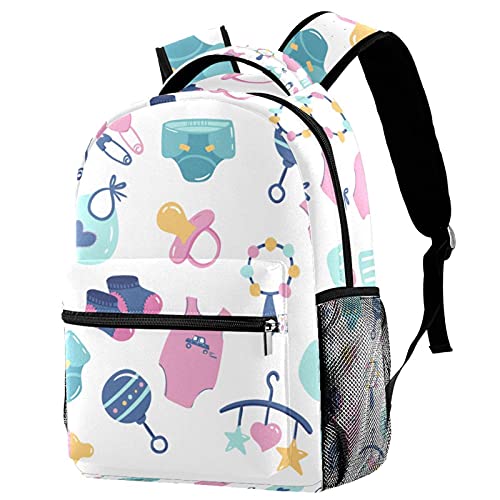 Sac à dos de voyage enfant avec porte-bouteille et jouets mignons