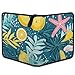 Kuquteed Sea Starfish Trading Card Binder 9 Pocket 900 Cards Holder Collector Album with 50 Removable Sleeves Toys Gifts for Boys Girls Tropical Leaves Lemon Game Sports Cards