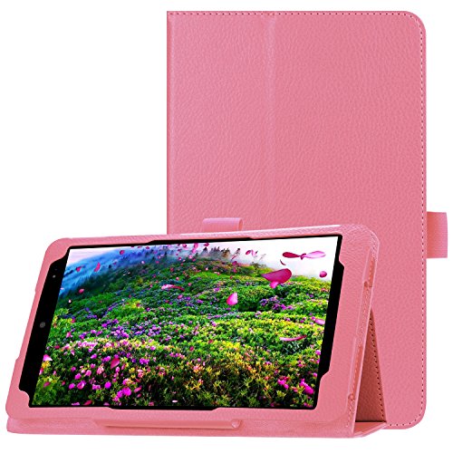 �yPCATEC�z au Qua tab QZ8 �P�[�X �}�O�l�b�g�J�� ��܃J�o�[ �X�^���h�@�\�t���P�[�X ���^ �y�ʌ^ QZ8 (KYT32) 8�C���`�^�u���b�g��p���U�[�P�[�X (�s���N)