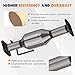 ASOPARTS Catalytic Converter 3.6L Fit for 2008-2017 Buick Enclave, 2009-2017 Chevy Traverse, 2007-2017 GMC Acadia, 2007-2010 Saturn Outlook (3PCS)