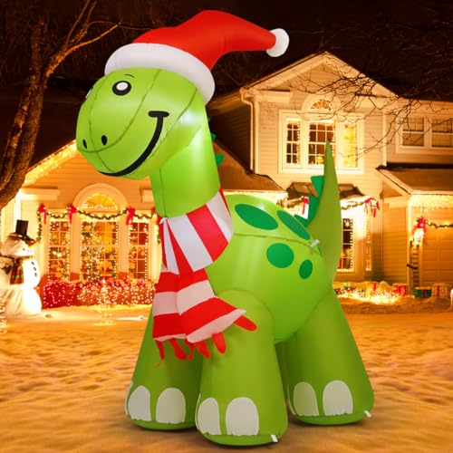 Dinosaur Blow Up For Festive Front Yards