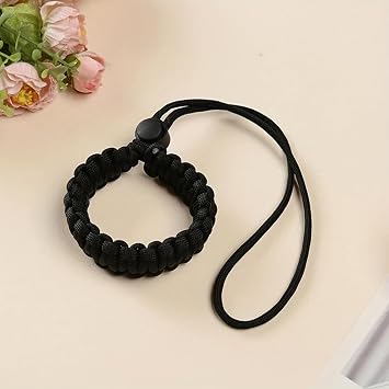 1Pc Adjustable Hands-Free Wrist Strap,Multi-Purpose Security Strap for Retractable Dog Leashes, Camera & ToolsBlack