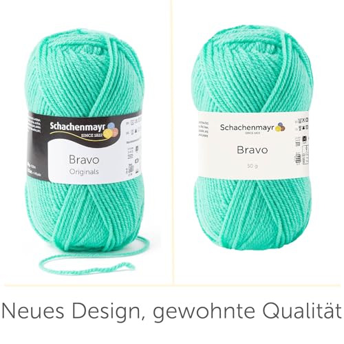 Schachenmayr Bravo Smaragd Handstrick- und Häkelgarn – Bild 7