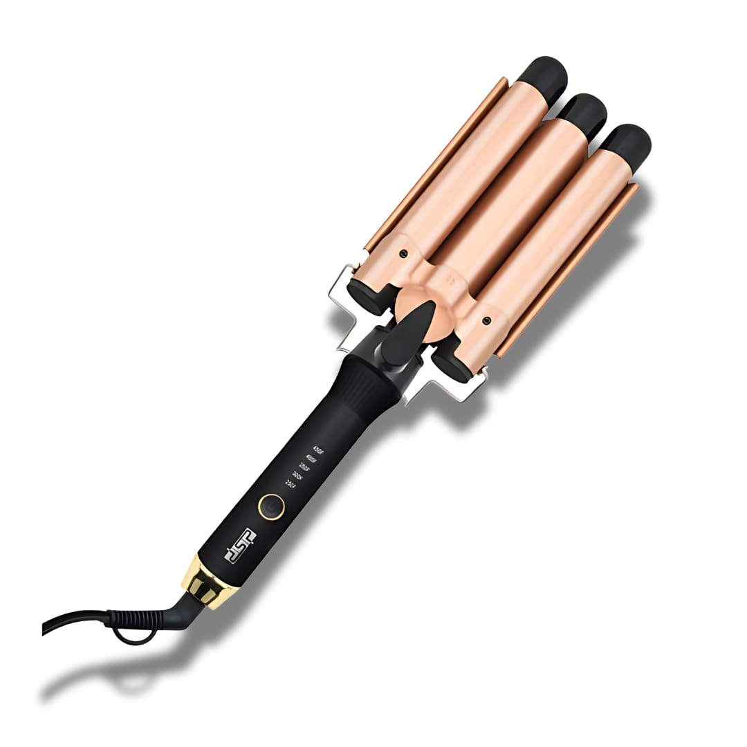 DSP Professional Hair Curler with 450°F Heat, 25mm Barrel, Perfect for Creating Deep Waves, 20174
