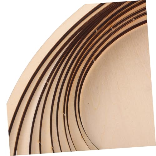 Outils de poterie ronds en bois Uonlytech pour formage et découpe précise