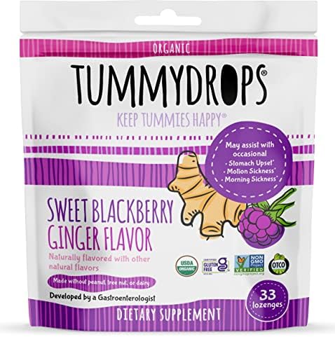 Tummydrops USDA Organic Sweet Blackberry Ginger