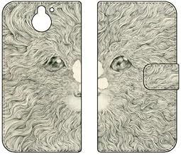 SECOND SKIN Notebook Type Smartphone Case KYOTARO Animals and Butterflies 2012, Animal and Butterfly 2012" / for Arrows NX F-04G/docomo DFJ04G-IJTC-401-LJC2 DFJ04G-IJTC-401-LJC2