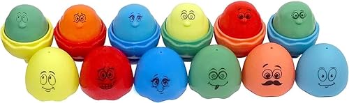 Miniatura 6 de Lil' Yolkers - Juego de huevos de autobús escolar para habilidades sensoriales y motoras para niños a partir de 12 meses, juego educativo a juego,