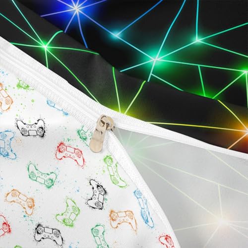 Parure de lit gaming réversible pour une chambre d'ado moderne - 7