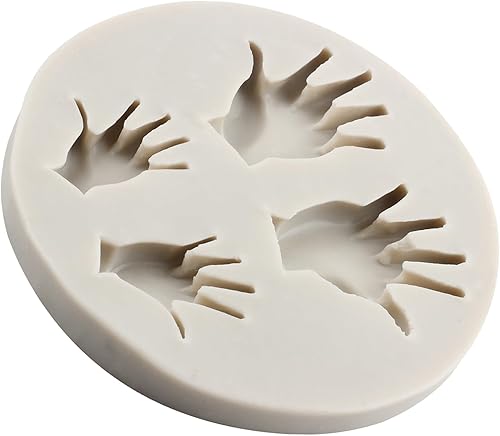Miniatura 5 de Moldes de silicona para bebés, moldes de fondant de mano para bebés, moldes de silicona para manos de bebé, molde de chocolate para baby shower,