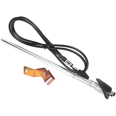 Amazon Aramox カーアンテナ アルミ合金 車 ラジオアンテナ 交換用アクセサリー 耐摩耗 耐損傷 トヨタ用 ラジオアンテナ 車 バイク