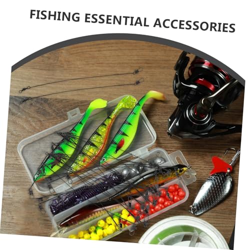 SUPVOX 50 piezas líderes de pesca resistentes de nylon miniatura 7