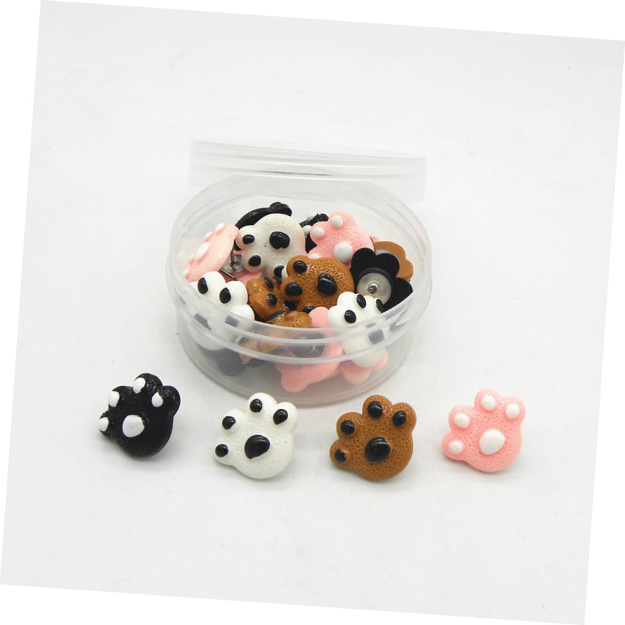 Operitacx 25piezas Pushpins Forma De De Alfileres Decorativos para Proyectos De Manualidades y Tableros De Corcho Diseño