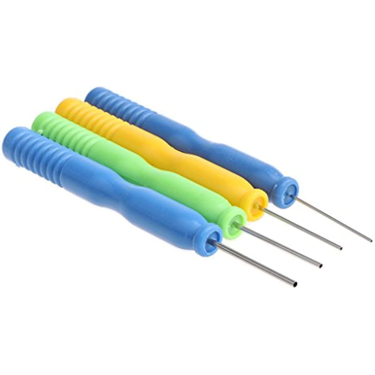 8 strumenti di smontaggio per dissaldare con ago cavo, antiaderente, per riparazione di componenti elettronici, con stoppino per saldatura, pompa dissaldante
