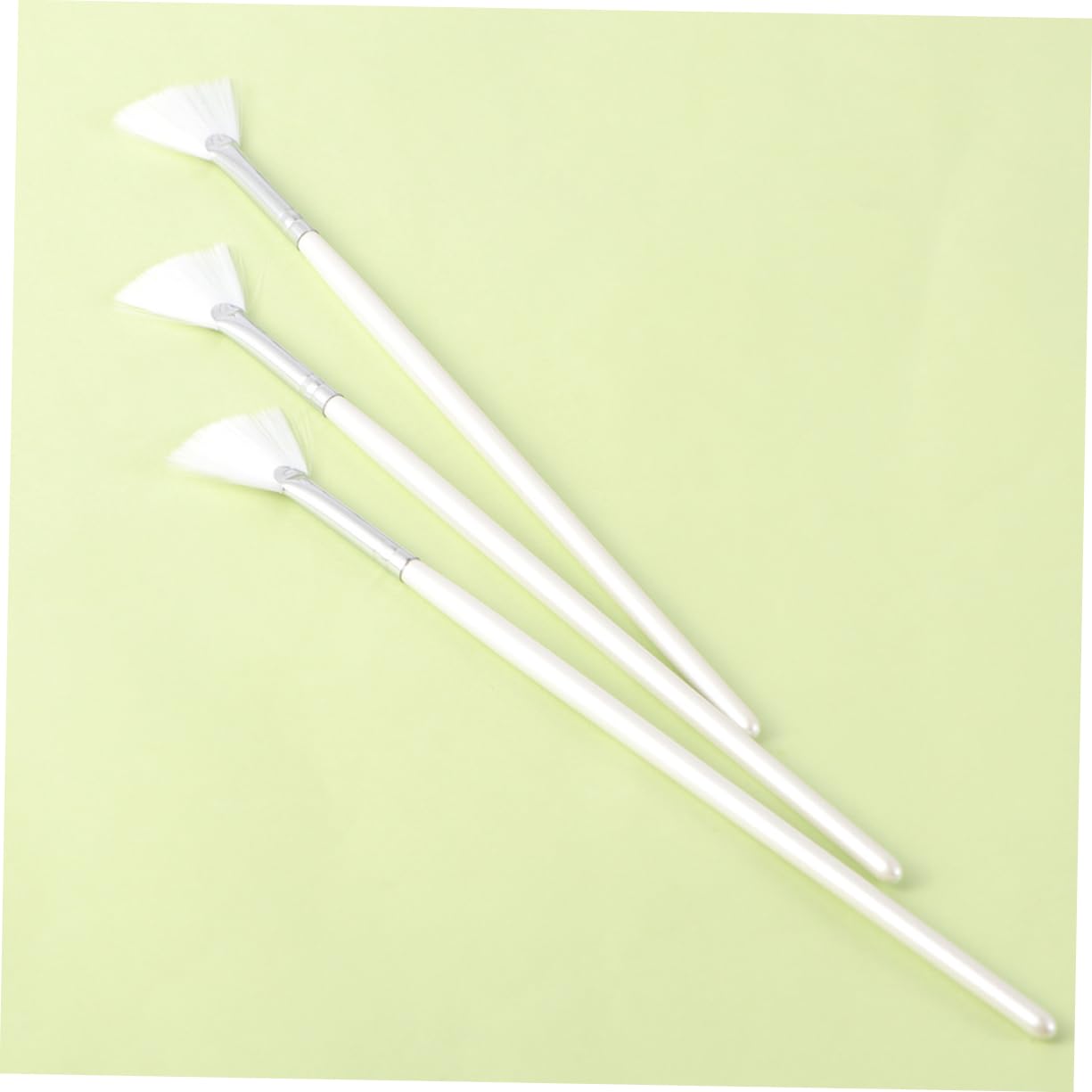 Gogogmee 5sets Facial Mask Brush Set Mask Applicator Tool Fan Shaped Makeup Brush for Mud Serum Daily Use 4pcs*5