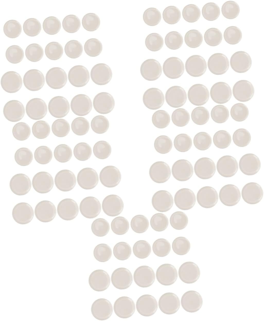 Gadpiparty 100pcs Couch Legs Adhesive Felt Furniture Feet Sliders for Easy Moving