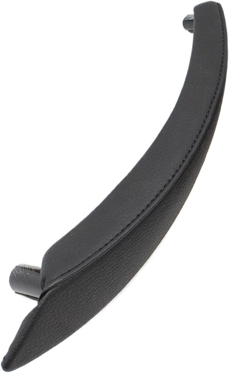 Grab Handles Interior Car Left Right Passenger Door Handle Leather Cover Trim Replacement Fit for BMW X5 X6 E70 E71 E72 2007-2013 Universal(Left Creamy)