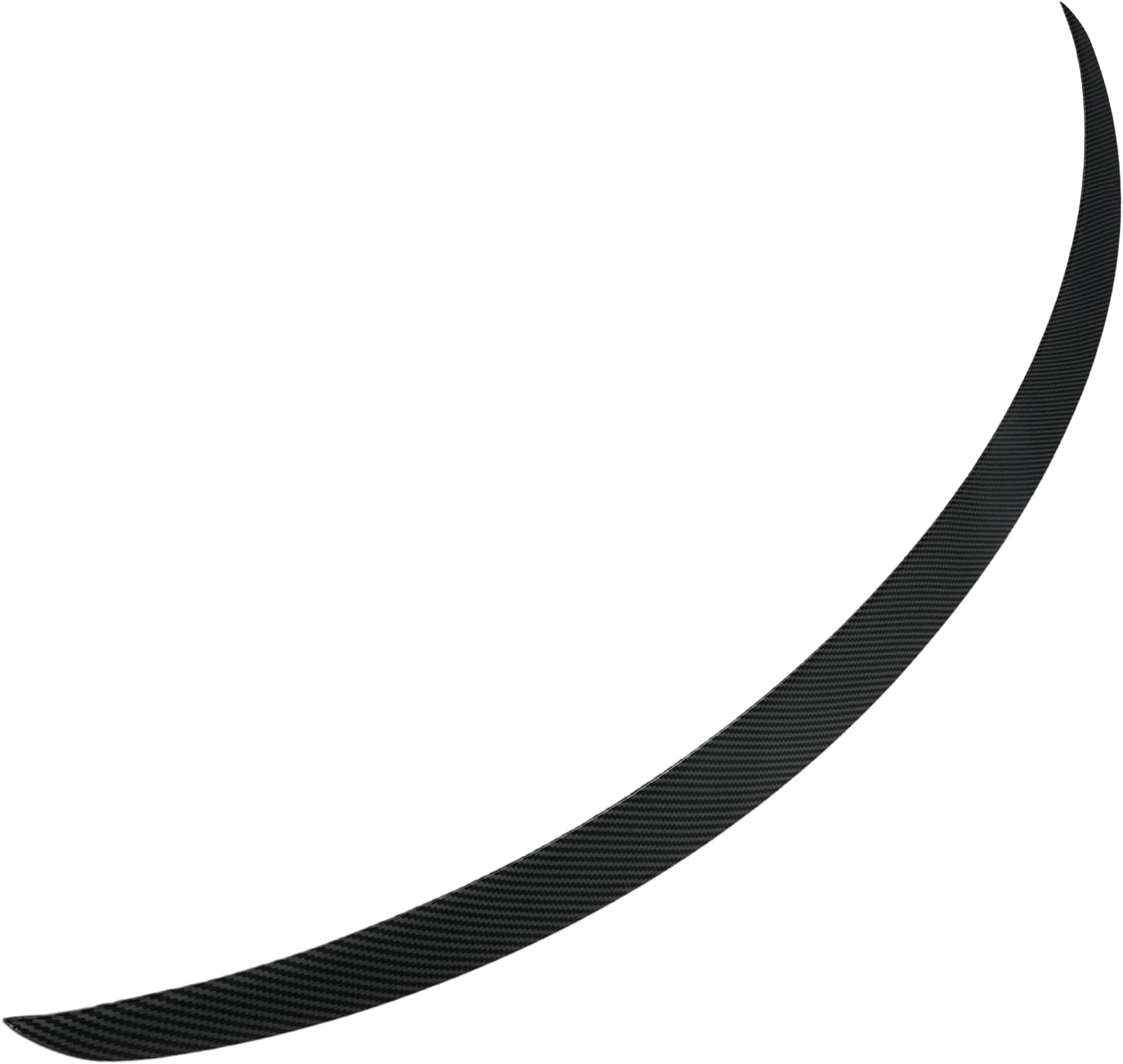 Spoiler for Tesla Model 3 Highland Only for 2024+ Wing Rear Spoiler Trunk Tail Rear Trunk Lid, P Style Carbon Fiber Look Performance,Model 3 Accessories