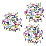 Cuernos para manualidades: 10 uds. de cuernos de unicornio para manualidades, cuerno de unicornio de resina para cumpleaños, pascua, bolsa de recuerdos de fiesta navideña