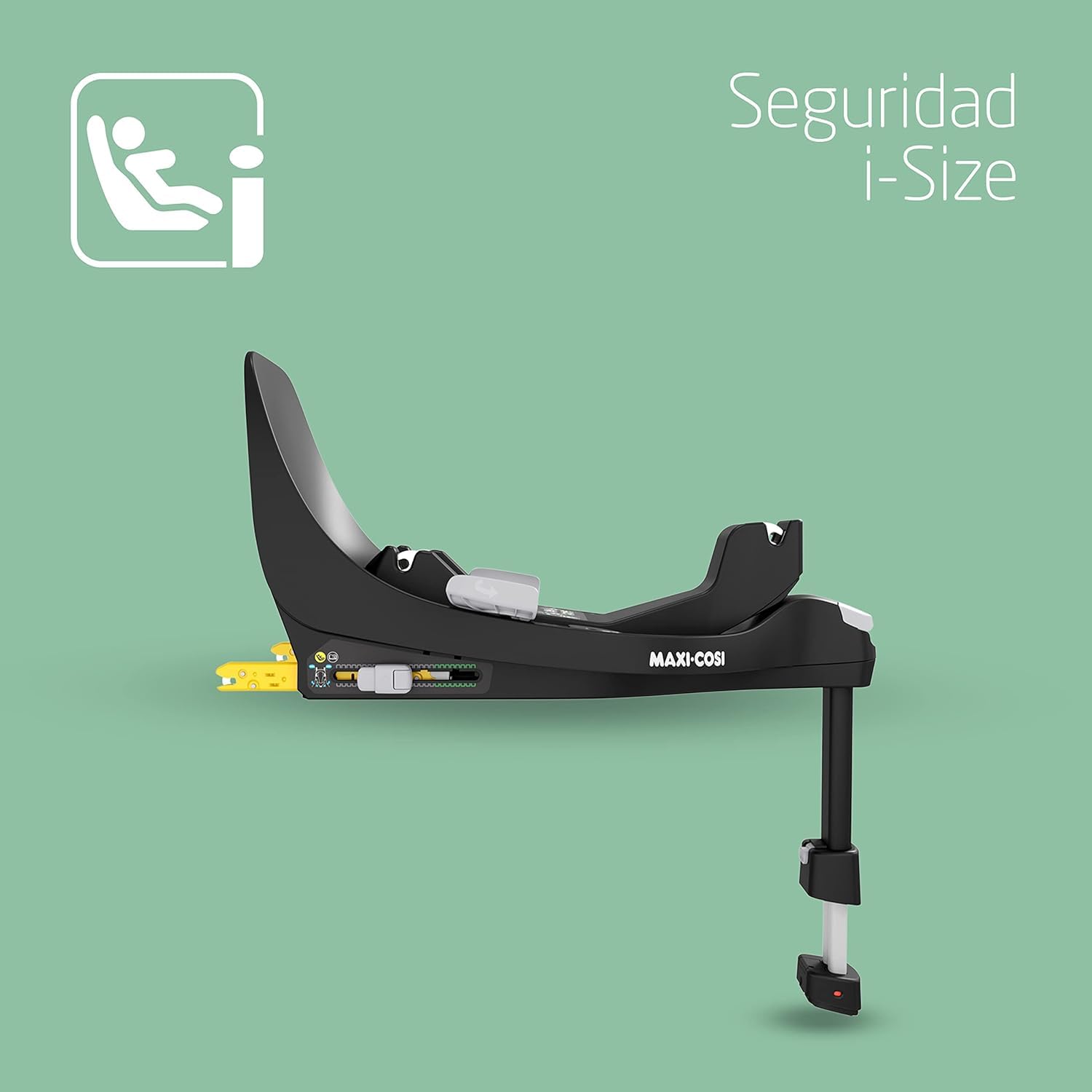 Maxi-Cosi Pack Zelia S Trio Cochecito Bebé 3 Piezas, FamilyFix 360 Base Giratoria - Silla de Paseo 3 en 1 con Cabriofix S i-Size Silla Coche Bebé, 0-4 años, Gris + FamilyFix 360 Base ISOFIX, Negro