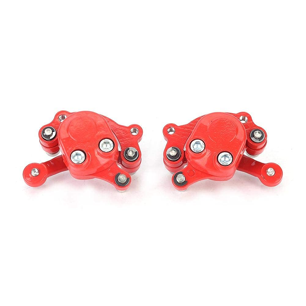 Qiilu freno mini quad, pastiglie pinza freno a disco set per cinese Mini Moto Kid ATV Quad 43cc 47cc 49cc