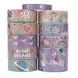 Decoración para álbumes de recortes, manualidades, suministros de álbumes de recortes, envoltura de regalos, diario de balas, planificadores, papelería kawaii