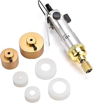 Pneumatic Capping Machine, Handheld Bottle Screw Cap Tightener, Torque 40 Kg/f.cm, Adjustable Speed, 10-50mm Plastic Bottle Cap Sealing Tool