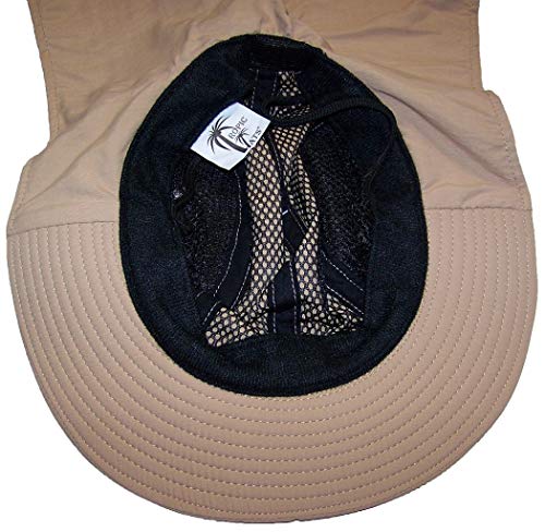 Tropic Hats Kid/Child Wide Brim Mesh Summer Cap W/Neck Flap (One Size)4