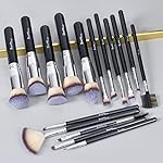 Bueart-Design-16Pcs-Ultra-soft-Dense-Makeup-Brushes-set-Professional-Black-makeup-brush-set-with-Premium-Synthetic-vegan-Hair-Foundation-concealer-eyeshadow-face-Contour-Blush-makeup-brushes-tools