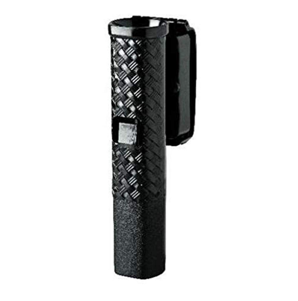 (1000274) 22-26-Inch AutoLock Front Draw Baton Holder with 360 Degree Swivel Clip-On Basket (Black)