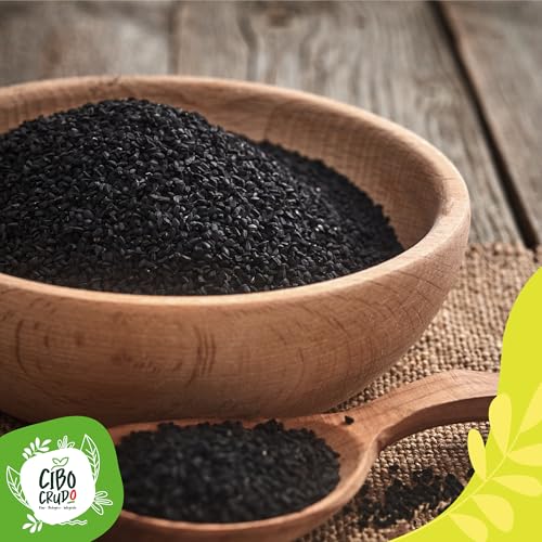 Schwarzkümmelöl Bio Kaltgepresst - 500 ml. Nigella Schwarzkümmelöl Reich an Omega-6 und Omega-9 Kümmelöl für kalte Gerichte, Salate & vegane Küche. Black Seed Oil.