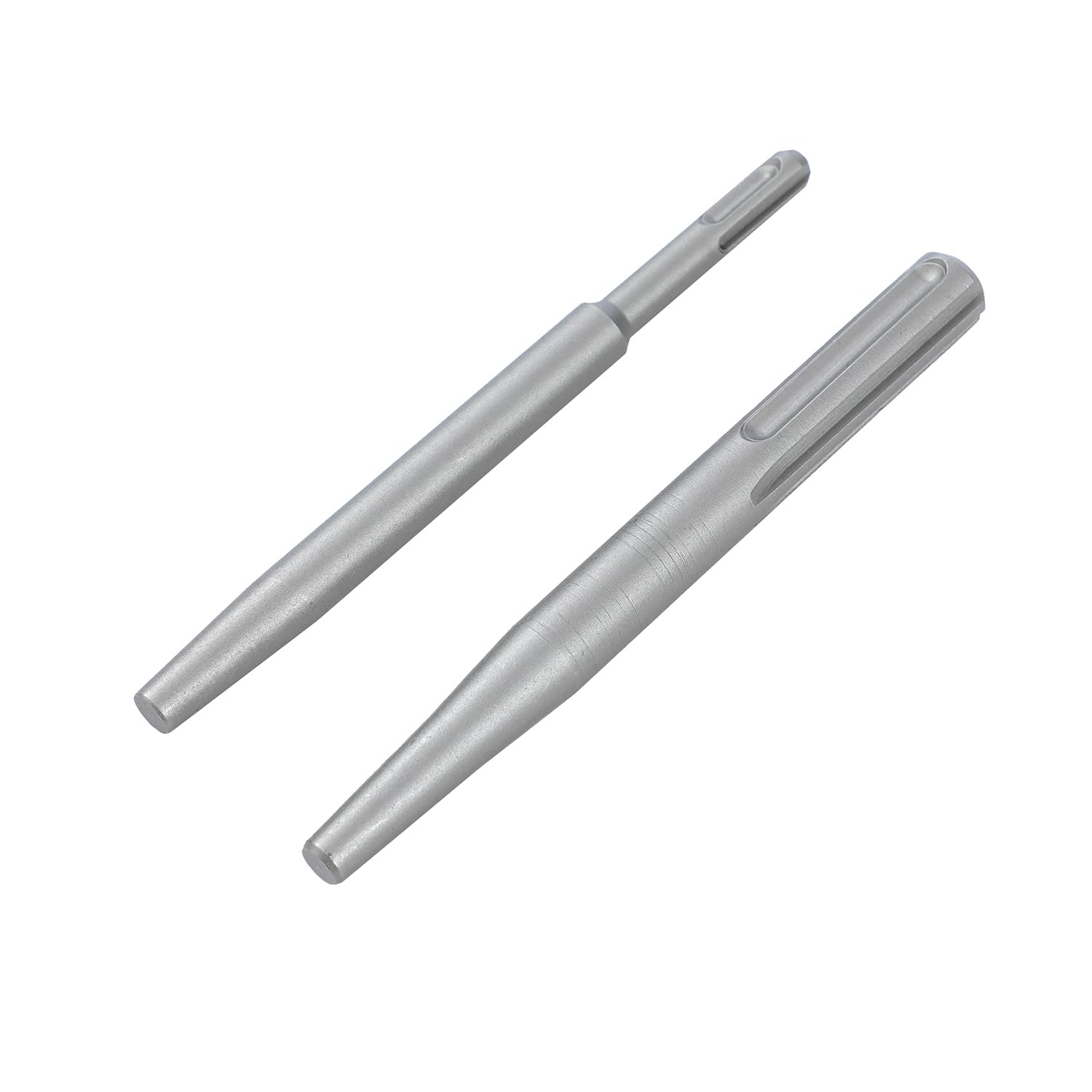 TOPWAY Set di SDS Plus/Max Scalpello per Piastrelle 4 Pollici + 5 Pollici Raschietto per Pavimenti, Scalpello a Spatola per Rimozione di Piastrelle, Tappeti, Linoleum 121118