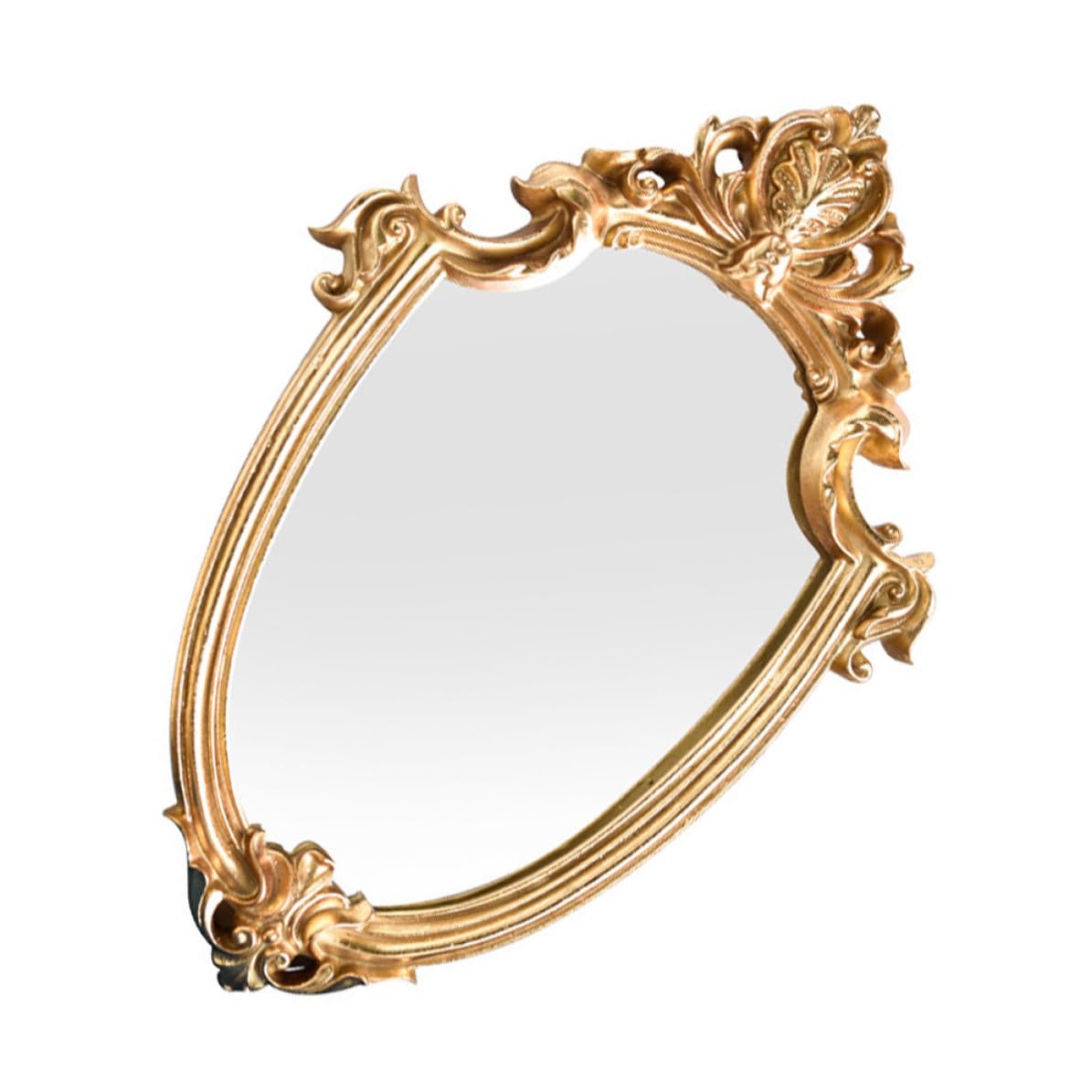 Miroir de salle de bain suspendu vintage pour optimiser les petits espaces