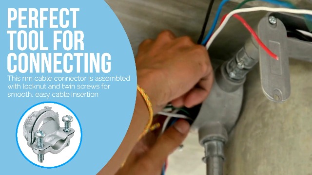 OHLECTRIC Cable Connectors ⅜