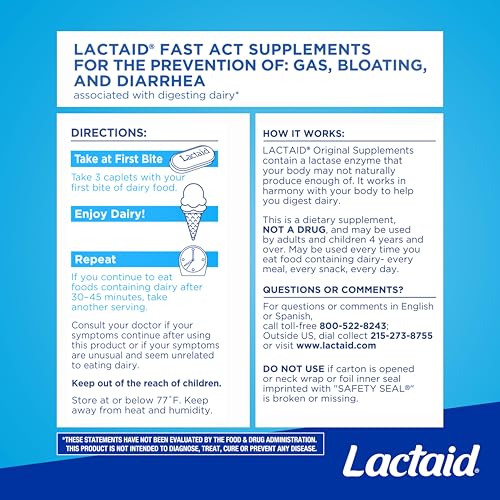 Lactaid Original Strength Caplets