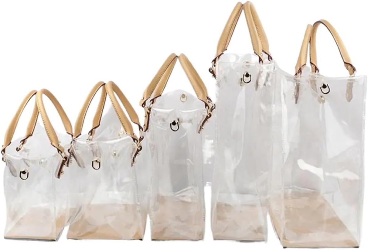 Clear DIY Tote Bag Making Kit Waterproof PVC Transparent Handbag Craft image 4