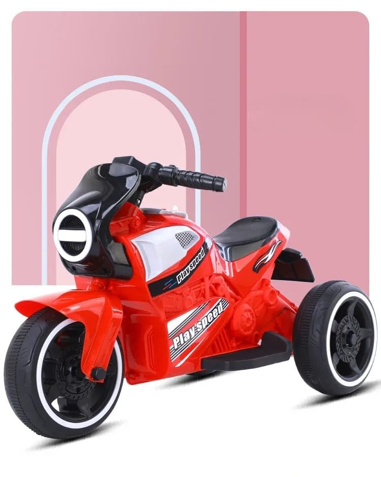 Happy Goods 3 Wheel Roadstar Parents Remote contro Bike Rechargeable Battery Operated Ride On Bike for Kids,1 to 4 Years with Foot AcceleratorKids Electric Bike Vehicle Ride-On Toy with LED Lights, (B0D5BP9PW9) Amazon Price History, Amazon Price Tracker