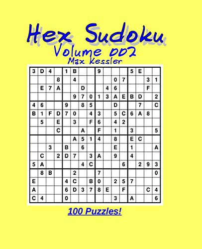 Hex Sudoku Vol 002 (Volume 2)