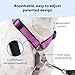 PetSafe 3 in 1 Dog Harness - No Pull Solution for Dogs - Reflective Dog Harness - Front D-Ring Clip Helps Stop Pulling - Comfortable Padded Straps - Top Handle Enhances Control - Plum - Extra Small