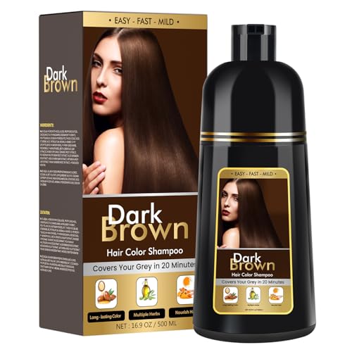BOJICA Dark Brown Hair Dye Shampoo