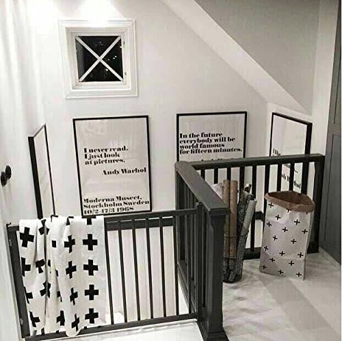 DOKOT Black and White Throw Blanket, Swiss Cross Pattern Throw Blanket for Couch Sofa Chair Bed Office Home, 100% Cotton Knitted(35x43 inches, Swiss Cross)