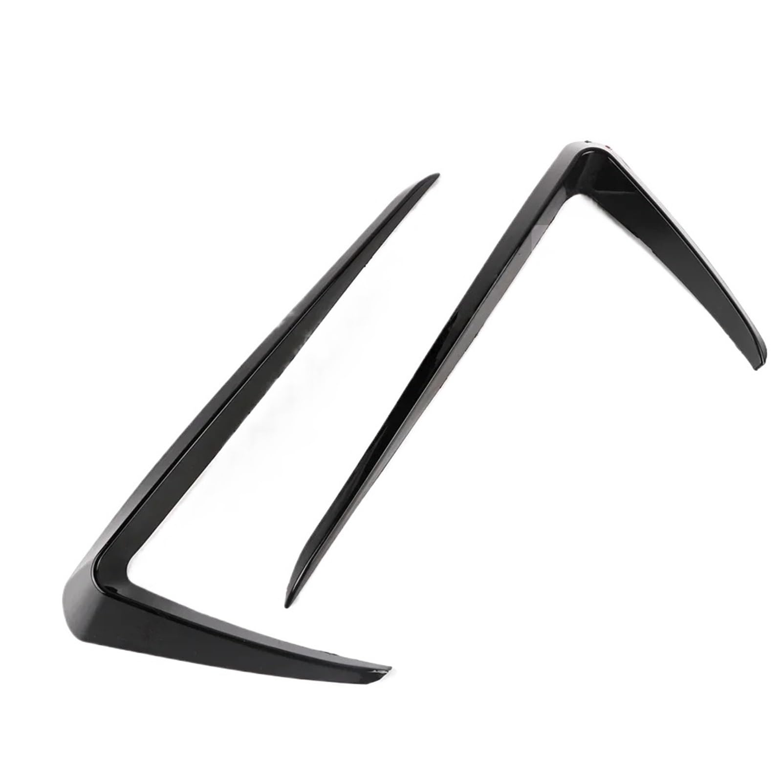 Pasuje Do 2012-2017 Przedni Zderzak Boczne Wykończenie Nawiewu Powietrza Błyszcząca Czarna Rama Wlotowa Grille Splitter Spoiler