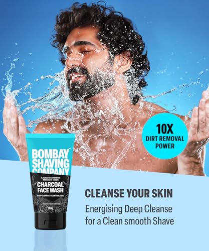 Image of Bombay Shaving Company Beard Trimmer Kit For Men | Power Play Nxt Beard Trimmer | Charcoal Face Wash | Beard Styling Pen | Tokyo Perfume | Travel Pouch | Beard Trimming Starter Kit | Beard Trimming Kit For All Skin Types | Travel Kit For Men